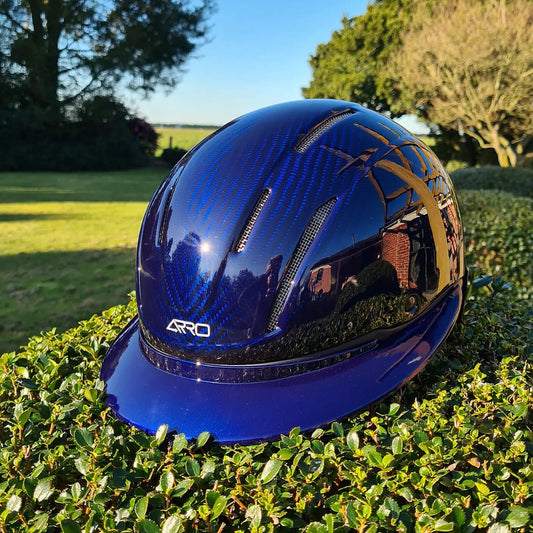 ARRO Helmet in Gloss Blue - MIPS and SNELL - Arriving February 2026
