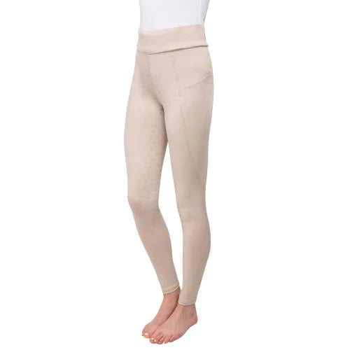 Hy Equestrian Melton Riding Tights - Womans Beige