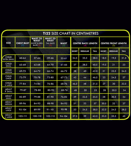 Champipn Ti22 Adults Body Protector Grey