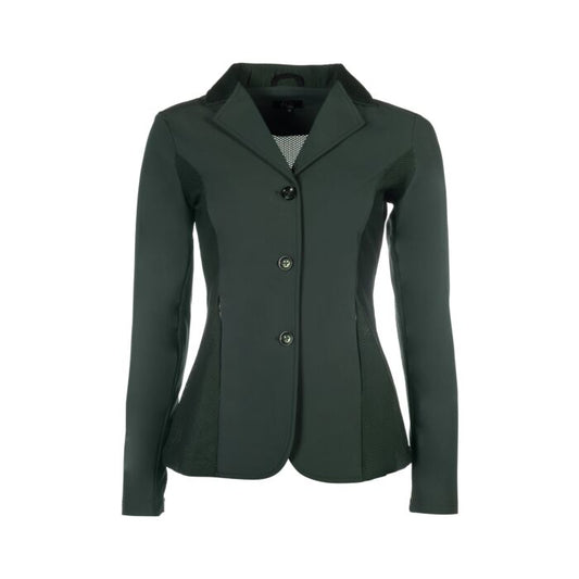HKM Perforated Competition Jacket - Deep Green